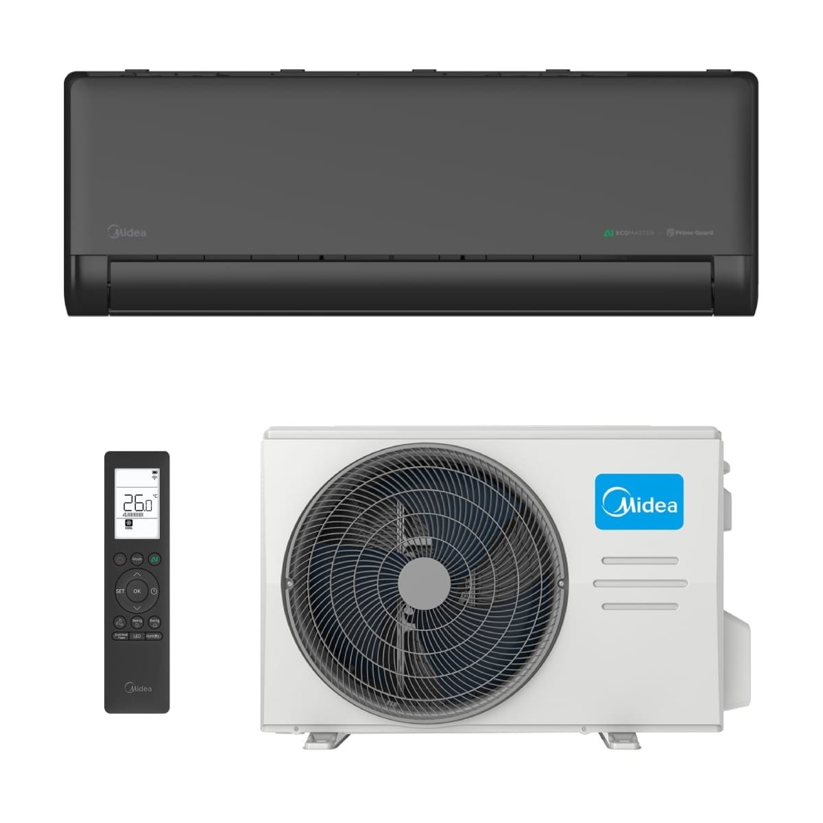 Midea EZ juodas